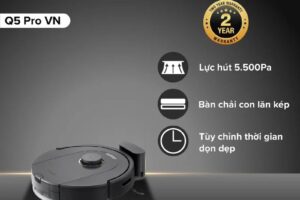 Robot hút bụi lau nhà Roborock Q5 Pro