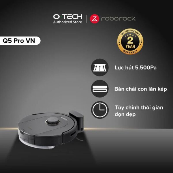 Robot hút bụi lau nhà Roborock Q5 Pro Plus