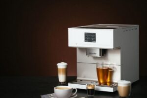 Ảnh thực tế máy pha cafe tự động Miele CM7550-White