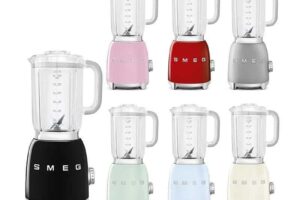 Các màu máy xay sinh tố Smeg BLF01SVEU Màu Bạc