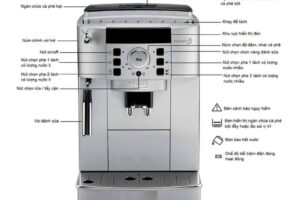 Chi tiết máy pha cafe tự động DeLonghi ECAM22.110.SB Magnifica S