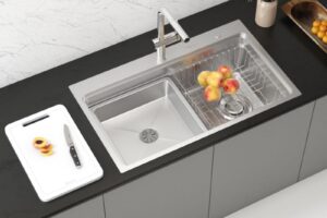 Ảnh chậu rửa bát inox 1 hố Konox Workstation Sink KN8048TS Dekor