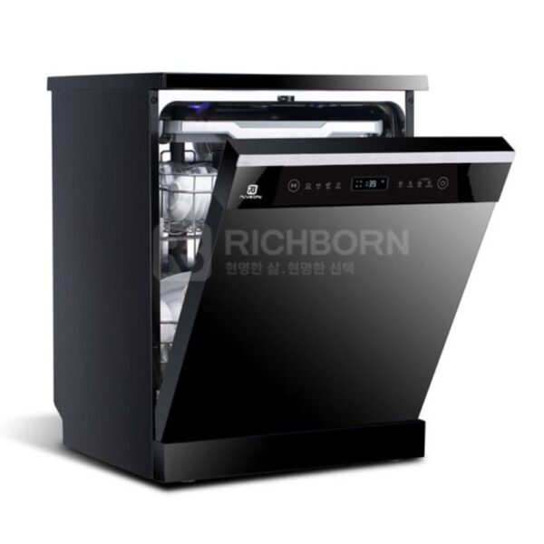 Hình ảnh máy rửa bát bán âm Richborn RDP6080SPB