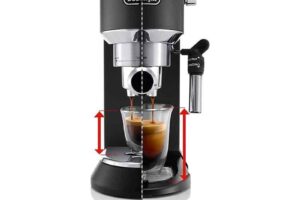 Khay nhỏ giọt máy pha cafe thủ công DeLonghi EC685.BK Dedica Style