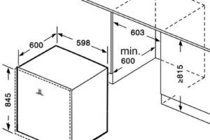 Kích thước máy rửa bát bán âm Richborn RDP6085SHB