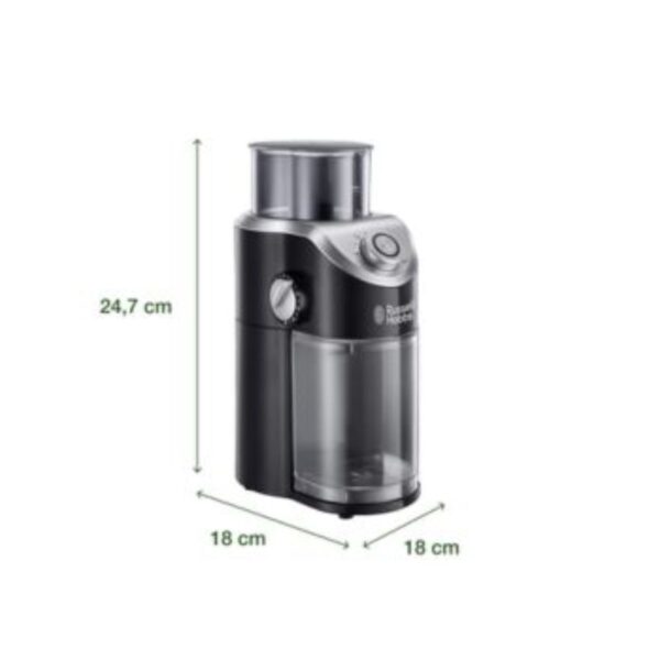 Kích thước máy xay cafe tự động Russell Hobbs 23120-56 Classics