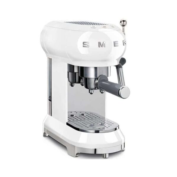 Máy pha cafe bán tự động Smeg ECF01WHEU White