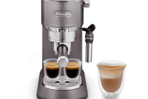 Máy pha cafe thủ công DeLonghi EC785GY Dedica Metallics