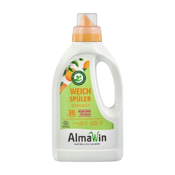 Nước xả vải Almawin hữu cơ hương cam 750ml HMH.8013750