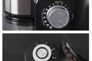 Nút điều khiển máy xay cafe tự động Caso Barista Crema 1833