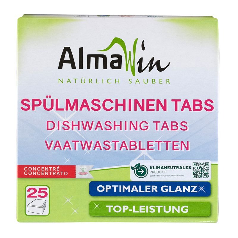 Viên rửa bát Almawin hữu cơ hương chanh 25 viên HMH.0101925 Viên rửa bát Almawin hữu cơ hương chanh 25 viên HMH.0101925