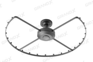 Giá treo trần góc tủ quần áo 270 độ GrandX XM.270A