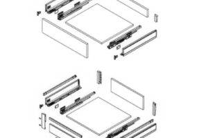 Kích thước tủ đồ khô ngăn kéo độc lập GrandX XPR.B659