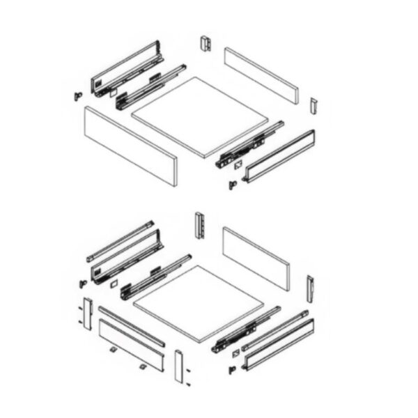 Kích thước tủ đồ khô ngăn kéo độc lập GrandX XPR.B659