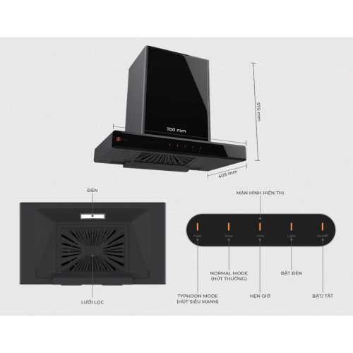 Hawonkoo Máy Hút Mùi HRH-702 – Chính Hãng – Cảm Ứng Nhạy – Lưới 2 Lớp – Hút Mạnh – Bền Bỉ 11 vn 11134275 7ras8 mdmzsudlkib527