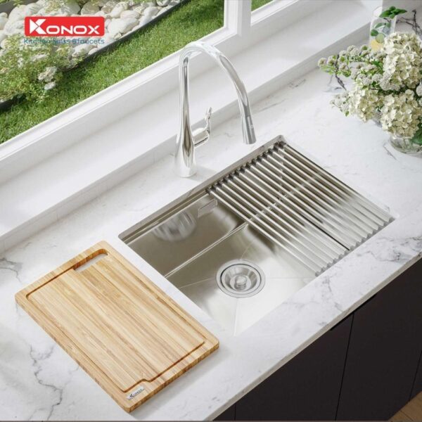 Ảnh chậu rửa bát Konox KN6046SU