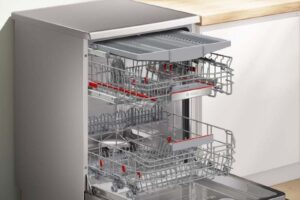 Bên trong máy rửa bát Bosch SMS6ZCI85M