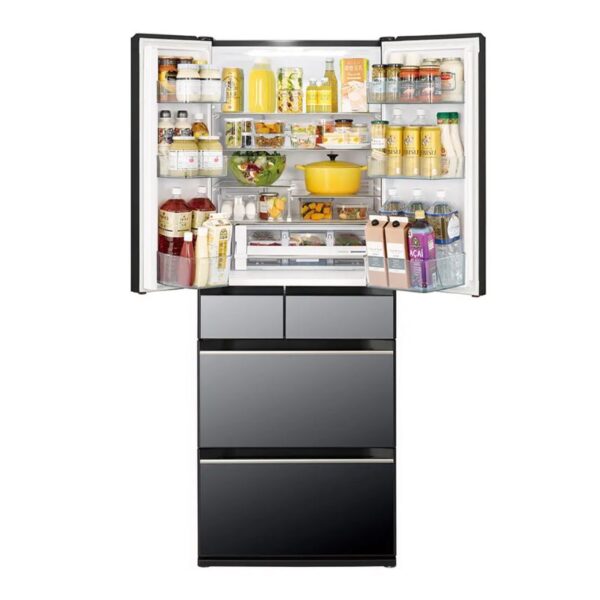 anh tu lanh 6 canh multi doors inverter 617 lit hitachi r hw620rv