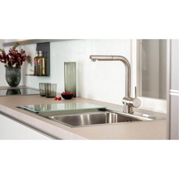 anh voi rua bat wasserwerk wk 4 stainless steel look 700415