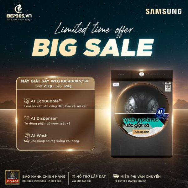 bs may giat say samsung inverter giat 21 kg say 12 kg wd21b6400kv sv 2