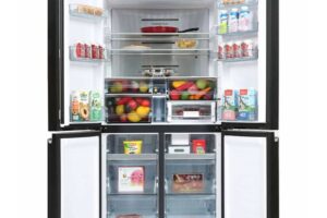 hinh anh tu lanh 4 canh multi door inverter 569 lit hitachi r wb640vgv0 gbk