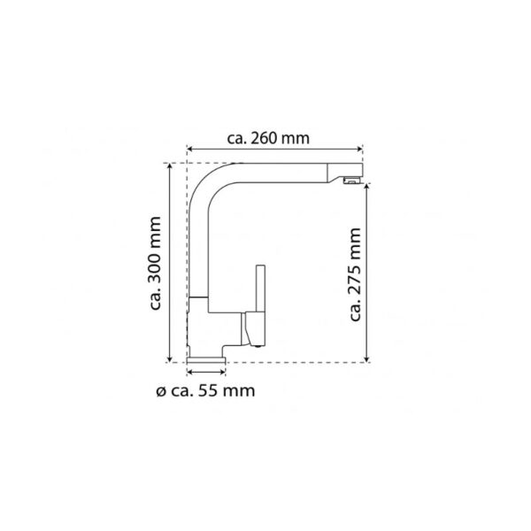 kich thuoc voi rua bat wasserwerk wk 4 black 700406 mau den