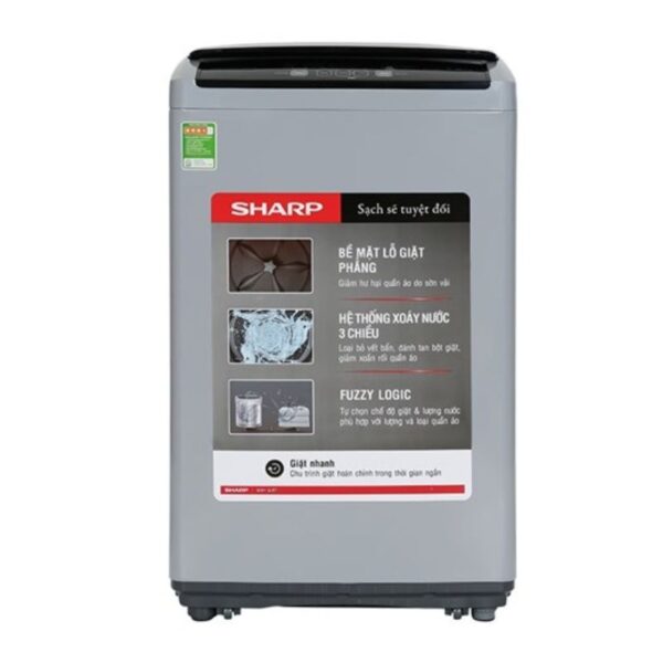 may giat sharp 7.5kg es y75hv s cua tren