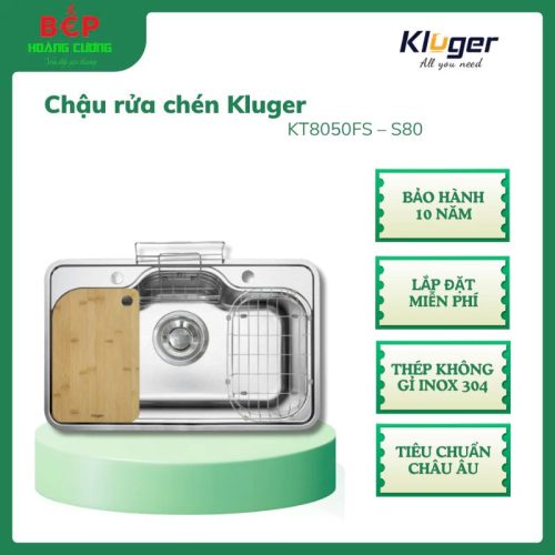 Chậu rửa bát Kluger TAKI Series KT8050FS – S80 Plus
