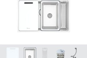 Phụ kiện chậu rửa bát Konox TARI 7648SM