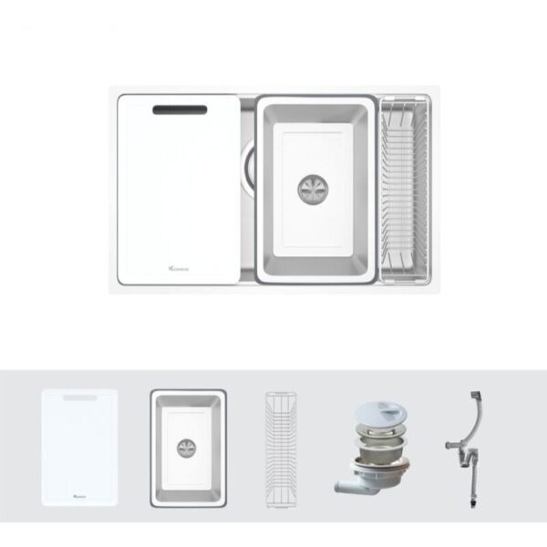 Phụ kiện chậu rửa bát Konox TARI 7648SM