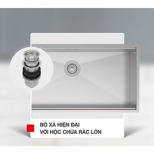 Ảnh chậu Rửa Chén Inox HS24-SSN1S-8644 Hafele 567.24.477