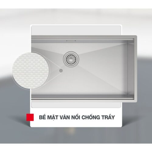 Hình ảnh chậu Rửa Chén Inox HS24-SSN1S-8644 Hafele 567.24.477