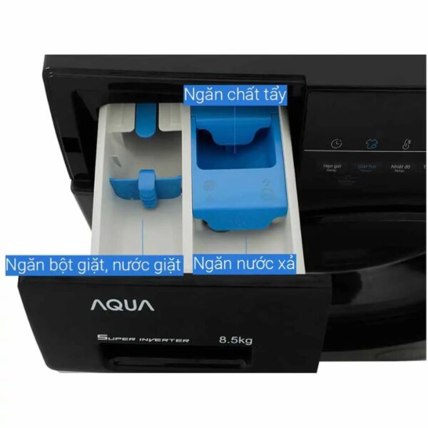 anh may giat aqua inverter 8 5 kg aqd a852j bk cua truoc