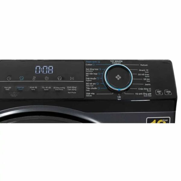 bang dieu khien may giat aqua inverter 8 5 kg aqd a852j bk cua truoc