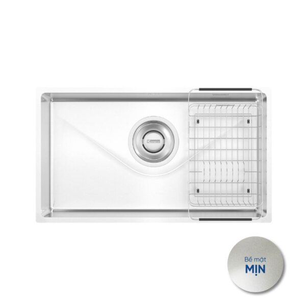 chau rua bat inox 1 ho konox tari 800sm