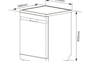 Máy rửa bát Kocher X15S 4 kich thuoc may rua bat kocher x15s