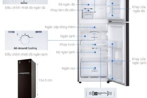 kich thuoc tu lanh samsung rt22m4032by sv