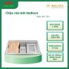 Malloca Slide MS 781 – Chậu rửa chén đơn cao cấp – Inox 304 dày 1.2mm – Bán thủ công