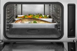 Lò hấp âm tủ Miele DG 2840 2 anh lo hap am tu miele dg 2840