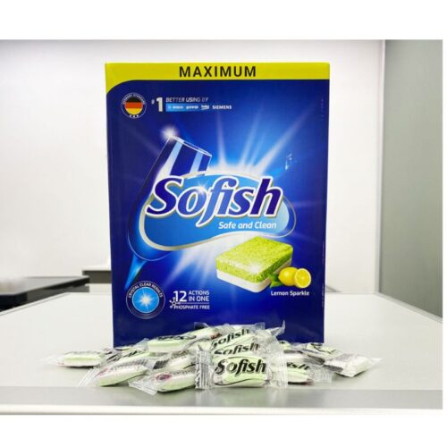 Ảnh viên rửa bát sofish Hộp 70 viên