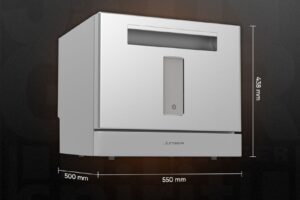 Máy rửa bát mini Junger DWJ-101 5 kich thuoc may rua bat mini junger dwj 101