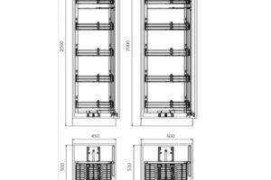 Tủ đồ khô nan Oval SUS304 GrandX XPR.600M 3 kich thuoc tu kho nan oval sus304 grandx xpr 600m