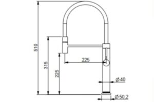 kich thuoc voi rua chen nong lanh grandx gxf01