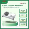 Bộ Rổ Xoong Nồi Hafele Cappella 549.08.033 – Inox 304, Ray Giảm Chấn, Thiết Kế Lắp Tủ Bếp Dưới 1 Kệ Đựng Xoong Nồi Hafele Kason