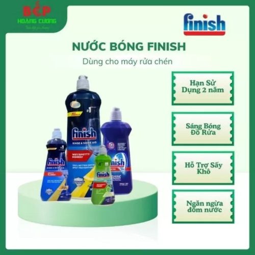 Finish Chai 400ml hương Chanh – Dầu làm bóng chén bát