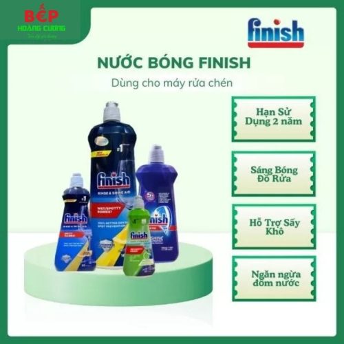 Finish Chai 800ml hương Chanh – Dầu làm bóng chén bát