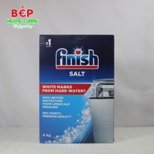 Finish – Muối Hộp 4kg chuyên dụng cho máy rửa bát.