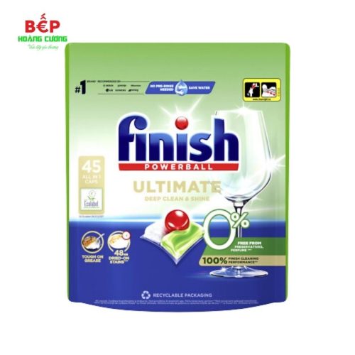 Finish Ultimate Plus Túi 85 Viên Hương Chanh – Viên rửa chén All in One – Tẩy sạch cứng đầu – Dùng cho mọi loại máy 11 Finish Ultimate Plus Túi 85 Viên Rửa Chén Hương Chanh