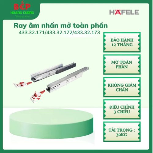 Hafele EPC Evo Nhấn Mở 433.32.171 300mm