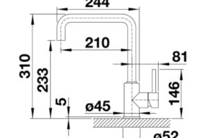 lap dat voi inox rua bat blanco mili chrome 524709